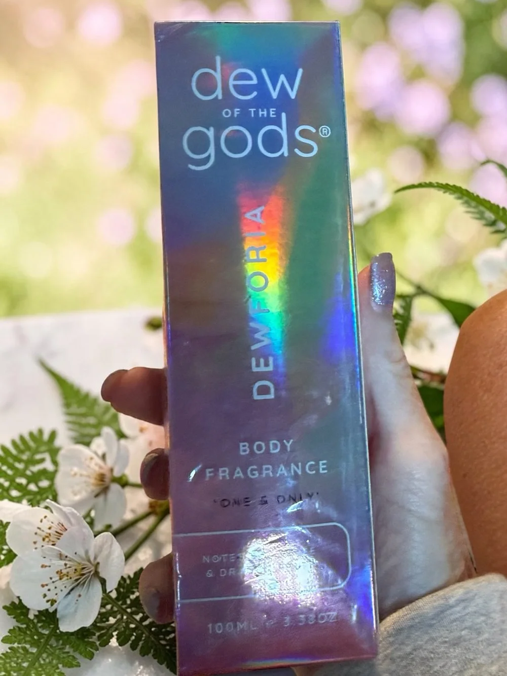 ☀️ Dew of the Gods Dewforia Body Fragrance One & Only  new sealed in box 3.38 oz
